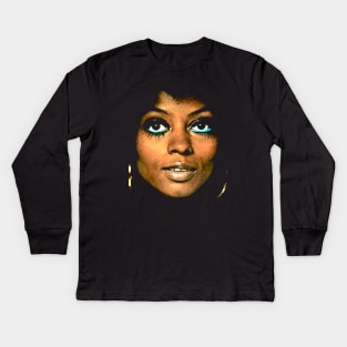 Diana Ross SURRENDER Kids Long Sleeve T-Shirt